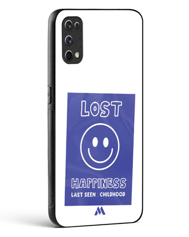 Lost Happiness Glass Case Phone Cover (Realme)