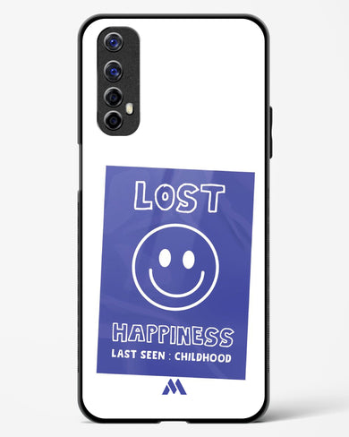 Lost Happiness Glass Case Phone Cover (Realme)