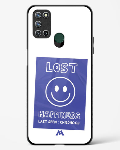 Lost Happiness Glass Case Phone Cover (Realme)