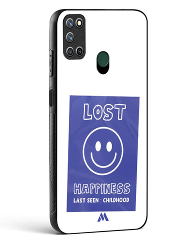 Lost Happiness Glass Case Phone Cover (Realme)