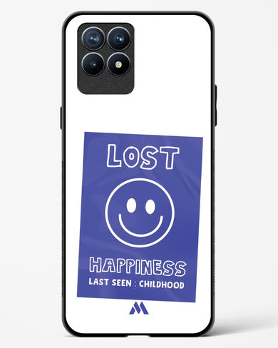 Lost Happiness Glass Case Phone Cover (Realme)