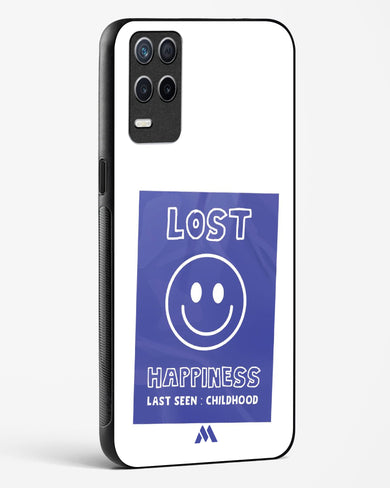 Lost Happiness Glass Case Phone Cover (Realme)