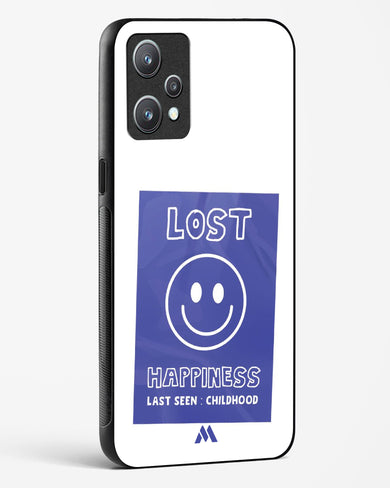 Lost Happiness Glass Case Phone Cover (Realme)