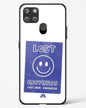 Lost Happiness Glass Case Phone Cover (Realme)