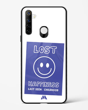 Lost Happiness Glass Case Phone Cover (Realme)