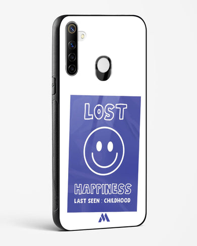 Lost Happiness Glass Case Phone Cover (Realme)