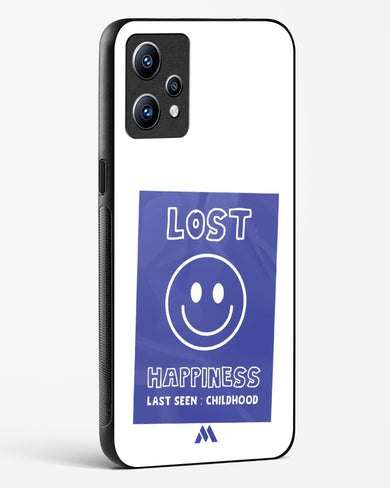 Lost Happiness Glass Case Phone Cover (Realme)