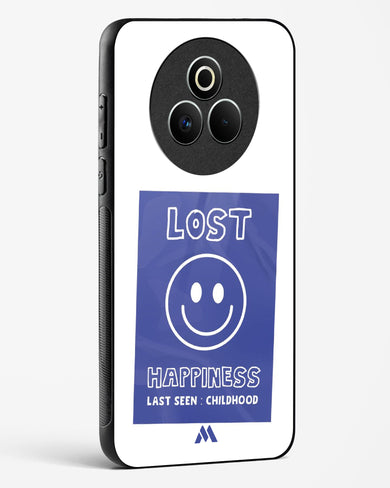 Lost Happiness Glass Case Phone Cover (Realme)