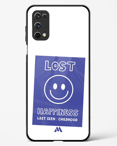 Lost Happiness Glass Case Phone Cover (Realme)