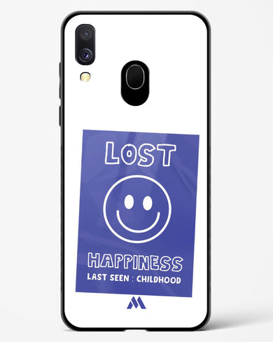 Lost Happiness Glass Case Phone Cover (Samsung)