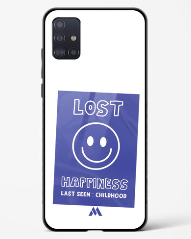 Lost Happiness Glass Case Phone Cover (Samsung)