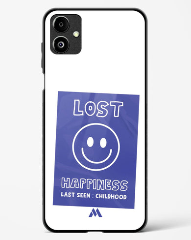 Lost Happiness Glass Case Phone Cover (Samsung)