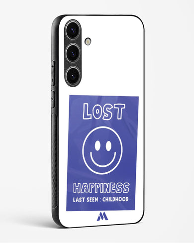 Lost Happiness Glass Case Phone Cover (Samsung)