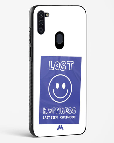 Lost Happiness Glass Case Phone Cover (Samsung)