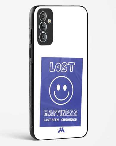 Lost Happiness Glass Case Phone Cover (Samsung)