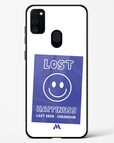 Lost Happiness Glass Case Phone Cover (Samsung)