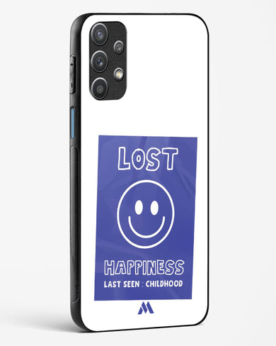 Lost Happiness Glass Case Phone Cover (Samsung)