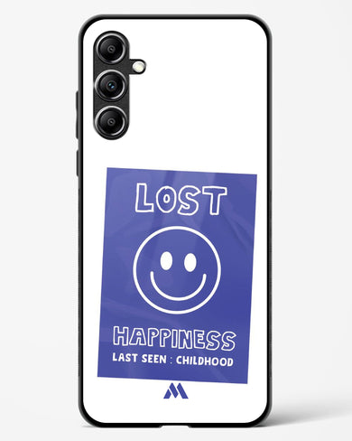 Lost Happiness Glass Case Phone Cover (Samsung)