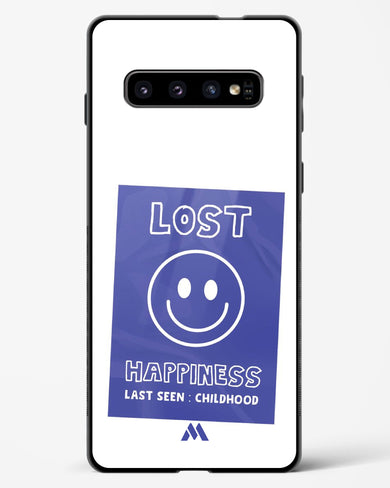 Lost Happiness Glass Case Phone Cover (Samsung)