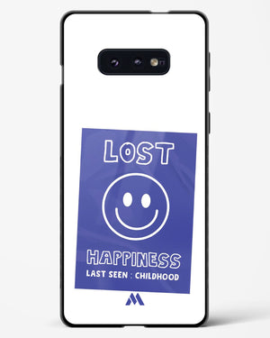 Lost Happiness Glass Case Phone Cover (Samsung)