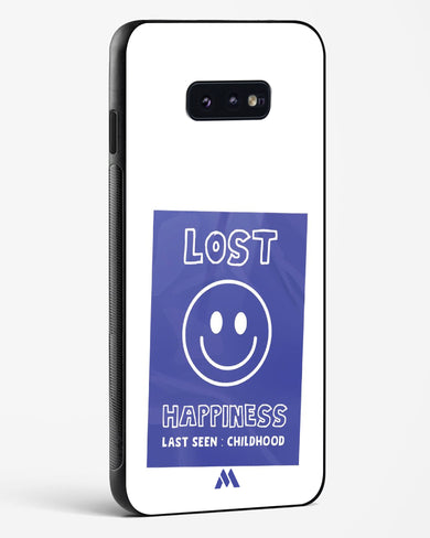 Lost Happiness Glass Case Phone Cover (Samsung)