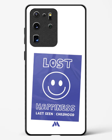 Lost Happiness Glass Case Phone Cover (Samsung)