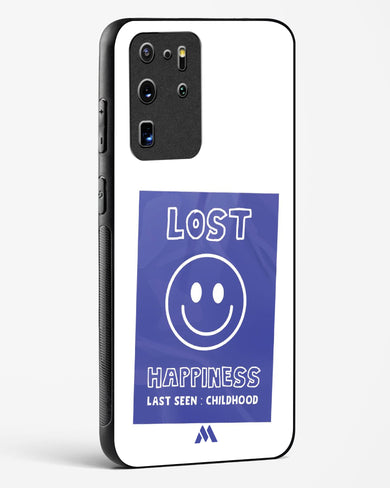 Lost Happiness Glass Case Phone Cover (Samsung)