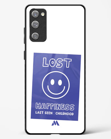 Lost Happiness Glass Case Phone Cover (Samsung)