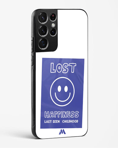 Lost Happiness Glass Case Phone Cover (Samsung)