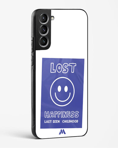 Lost Happiness Glass Case Phone Cover (Samsung)