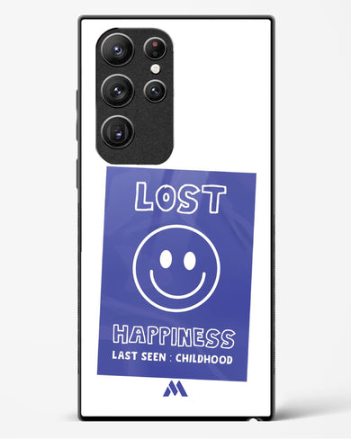 Lost Happiness Glass Case Phone Cover (Samsung)