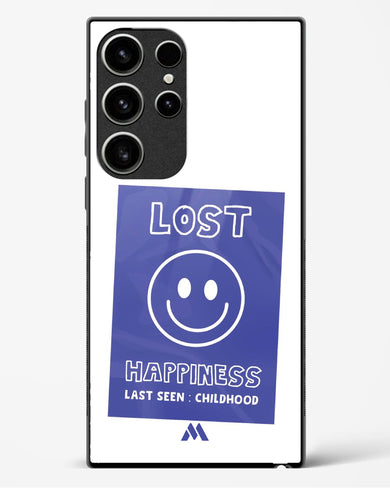 Lost Happiness Glass Case Phone Cover (Samsung)