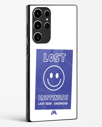 Lost Happiness Glass Case Phone Cover (Samsung)