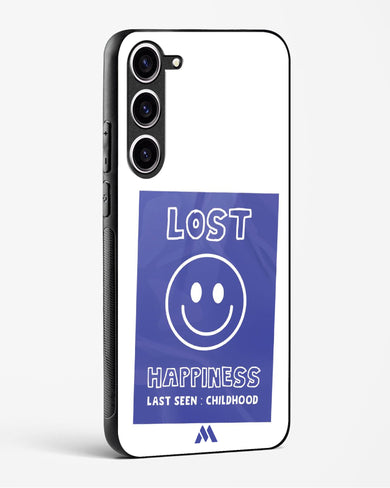 Lost Happiness Glass Case Phone Cover (Samsung)