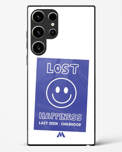 Lost Happiness Glass Case Phone Cover (Samsung)