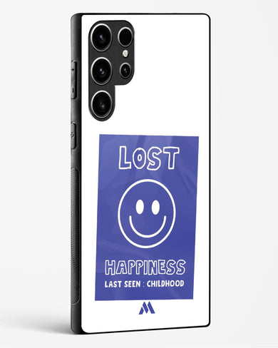 Lost Happiness Glass Case Phone Cover (Samsung)