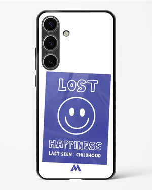 Lost Happiness Glass Case Phone Cover (Samsung)