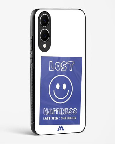 Lost Happiness Glass Case Phone Cover (Samsung)