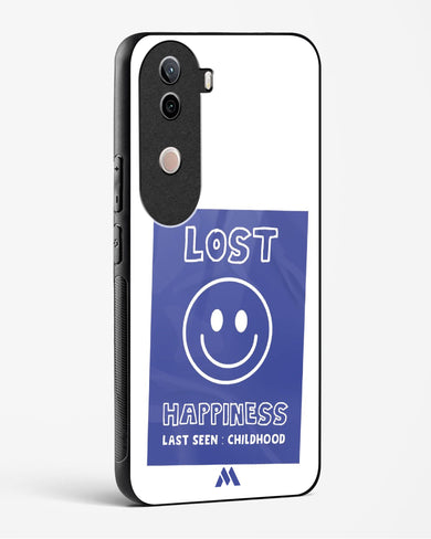 Lost Happiness Glass Case Phone Cover (Vivo)