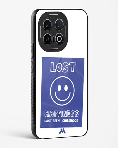 Lost Happiness Glass Case Phone Cover (Vivo)