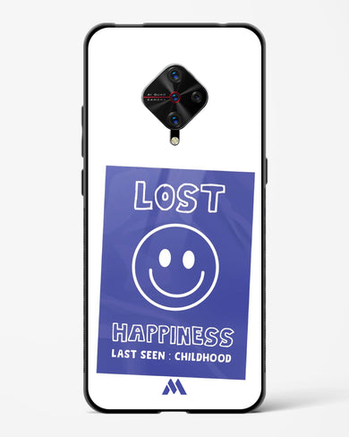 Lost Happiness Glass Case Phone Cover (Vivo)