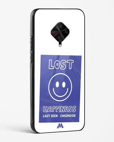 Lost Happiness Glass Case Phone Cover (Vivo)