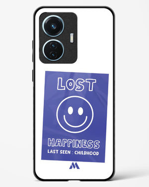 Lost Happiness Glass Case Phone Cover (Vivo)