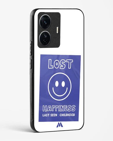 Lost Happiness Glass Case Phone Cover (Vivo)