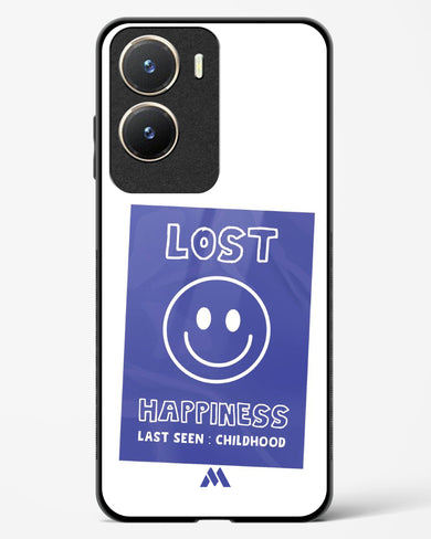 Lost Happiness Glass Case Phone Cover (Vivo)