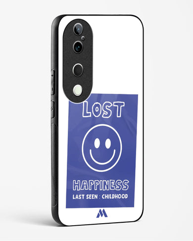 Lost Happiness Glass Case Phone Cover (Vivo)