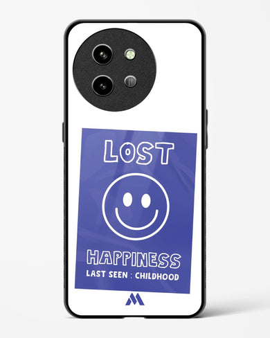 Lost Happiness Glass Case Phone Cover (Vivo)