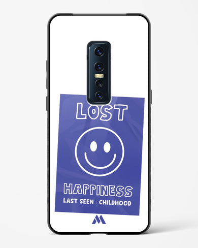 Lost Happiness Glass Case Phone Cover (Vivo)