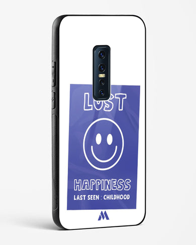 Lost Happiness Glass Case Phone Cover (Vivo)