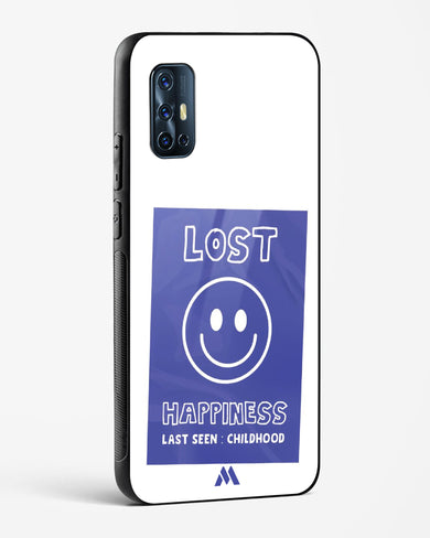 Lost Happiness Glass Case Phone Cover (Vivo)